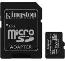 SDCS2/32GB carte mémoire flash Kingston adaptateur micro SDHC SD 32G0