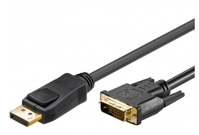 Cordon DisplayPort 1.1 M vers DVI-D (24+1) Mâle - AWG30 - 1.80 m