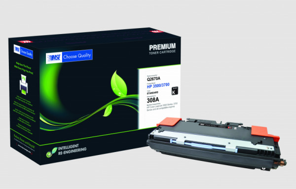 Toner alternatif HP Color LaserJet 3500/3700 (308A) Black