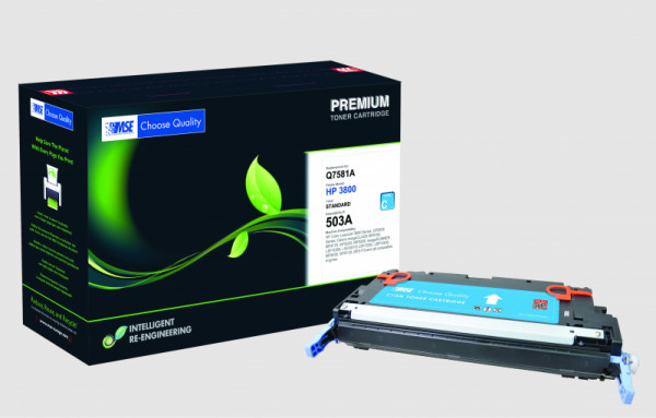 Toner alternatif HP Color LaserJet 3800/CP3505 (503A) Cyan