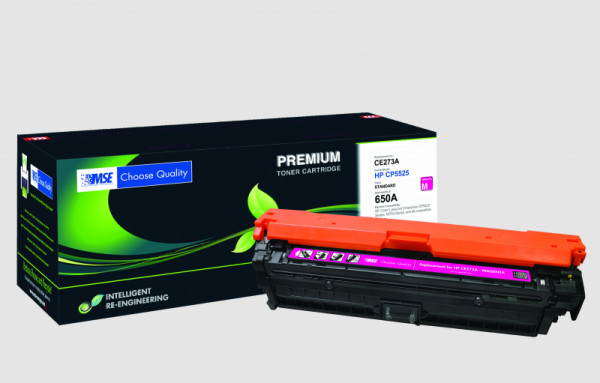 Toner alternatif HP Color LaserJet CP5525 (650A) Magenta